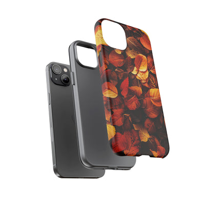 Autumn Fall Leaves Gift for Her Cute Phone Case for, Samsung Galaxy S24, S23, S22, S21, IPhone 16 Case | Iphone 15, Iphone 14, IPhone 13 Case