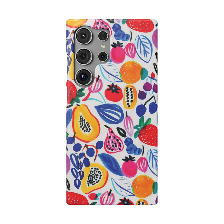 Snap Cute Custom Phone Case, Summer Fruit case for iPhone 18 17 16 15 14 13 12 Pro Max, Samsung S26 S25 S24 S23 Ultra Protective Phone Case - Studio40ParkLane