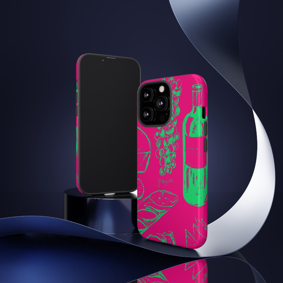 Impact Resistant, Italian French, Cute Phone Cases for Samsung S24, S23, S22, S21, IPhone 15 pro Iphone 14 pro Iphone 13 IPhone 12 Iphone 11 - Studio40ParkLane
