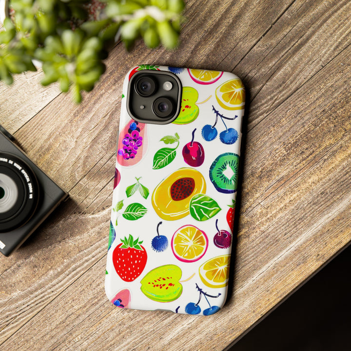 Impact Resistant, Summer Fruit, Cute Phone Cases for Samsung S24, S23, S22, S21, IPhone 15 pro, Iphone 14 pro, Iphone 13 IPhone 12 Iphone 11 - Studio40ParkLane
