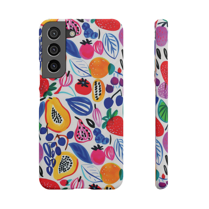 Snap Cute Custom Phone Case, Summer Fruit case for iPhone 18 17 16 15 14 13 12 Pro Max, Samsung S26 S25 S24 S23 Ultra Protective Phone Case - Studio40ParkLane