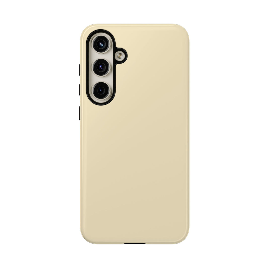 Premium Tough Pale Yellow Gift for Her Cute Phone Cases for Samsung S25 S24, S23, S22, S21, Iphone, 16, 15, 14, 13 Pro Max Ultra - Studio40ParkLane