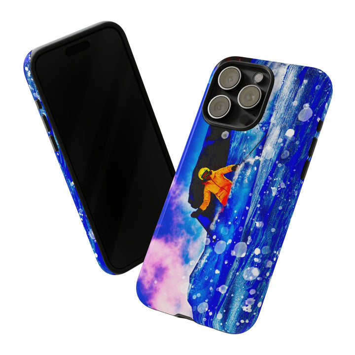 Cute IPhone Case | iPhone 15 Case | iPhone 15 Pro Max Case, Iphone 14 Case, Iphone 14 Pro Max Case IPhone Case for Art Lovers, Skier Mountain - Studio40ParkLane