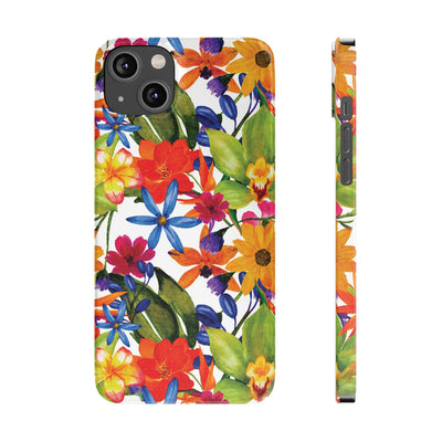 Slim Spring Flowers Gift for Her Cute Phone Cases for Iphone 16 Pro Max | iPhone 15 Case | iPhone 15 Pro Max Case, Iphone 14, 13, 12, 11, 10, 8, 7 - Studio40ParkLane
