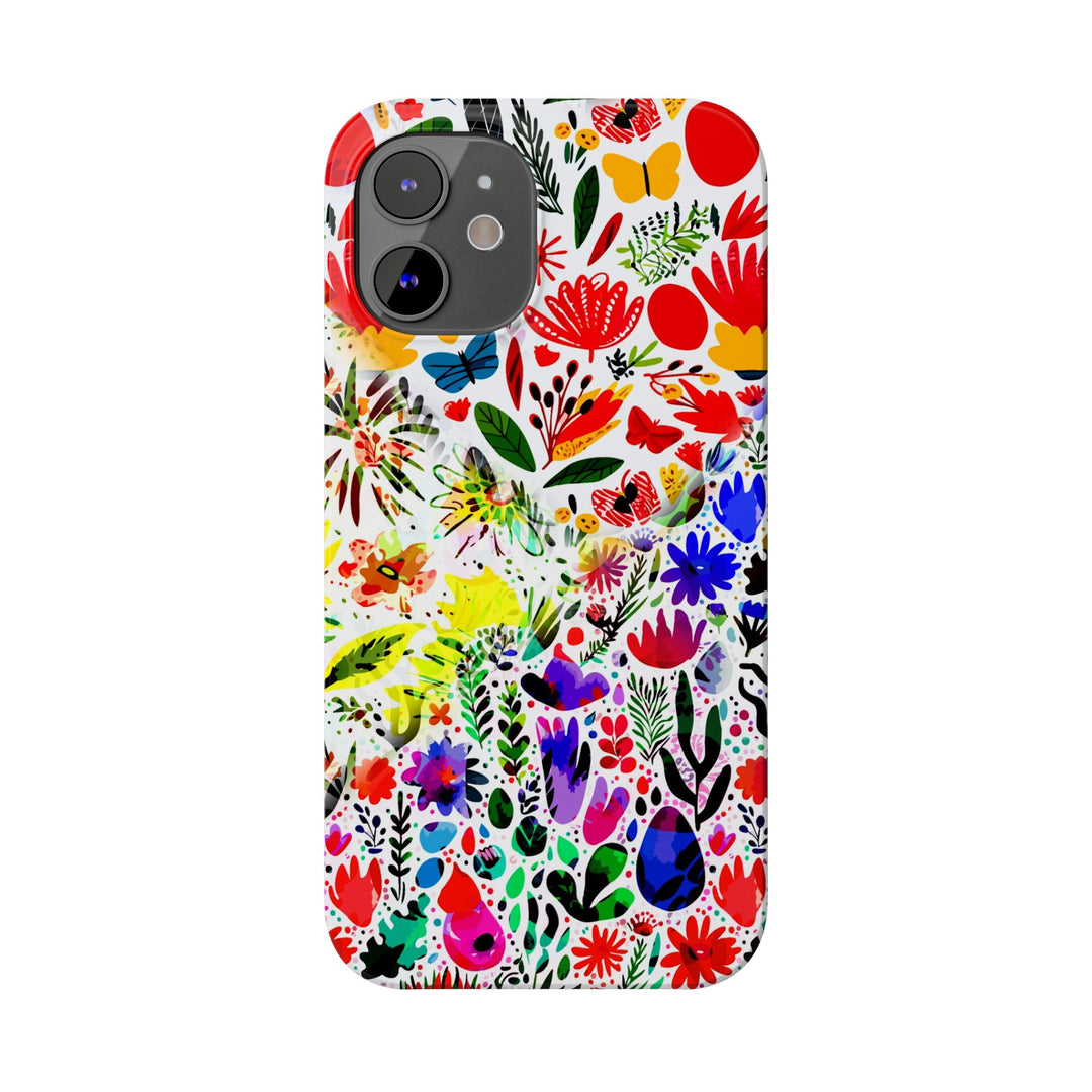 Slim Cute Phone Cases for Iphone | iPhone 15 Case | iPhone 15 Pro Max Case, Iphone 14, Iphone 14 Pro Max, Iphone 13, Flowers 4 Seasons - Studio40ParkLane