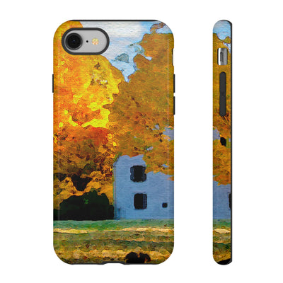 Impact Resistant, Fall Leaves Watercolor, Cute Phone Cases for Samsung S24, S23, S22, S21, IPhone 15 pro Iphone 14 pro Iphone 13 IPhone 12 Iphone 11