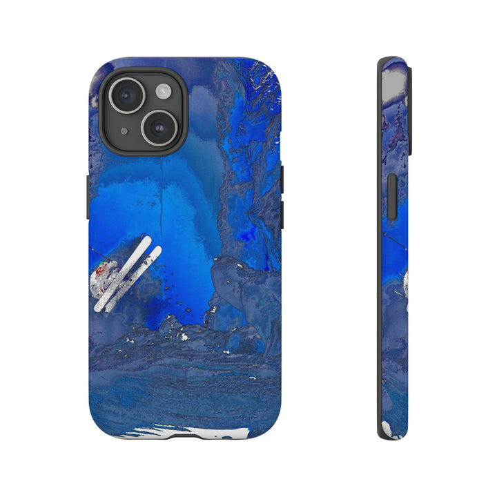 Cute IPhone Case | iPhone 15 Case | iPhone 15 Pro Max Case, Iphone 14 Case, Iphone 14 Pro Max Case IPhone Case for Art Lovers, Skiing Mountain - Studio40ParkLane