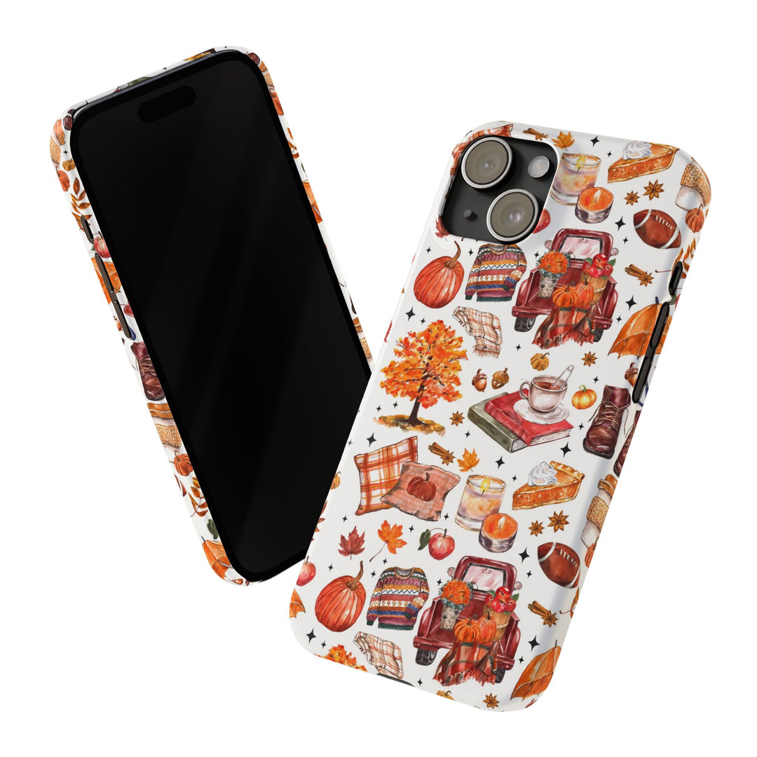 Slim Cute Fall Phone Cases Gift for Her Coquette Collage for Iphone 16 | iPhone 15 Case | iPhone 15 Pro Max Case, Iphone 14 Case, Iphone 13, Slim - Studio40ParkLane