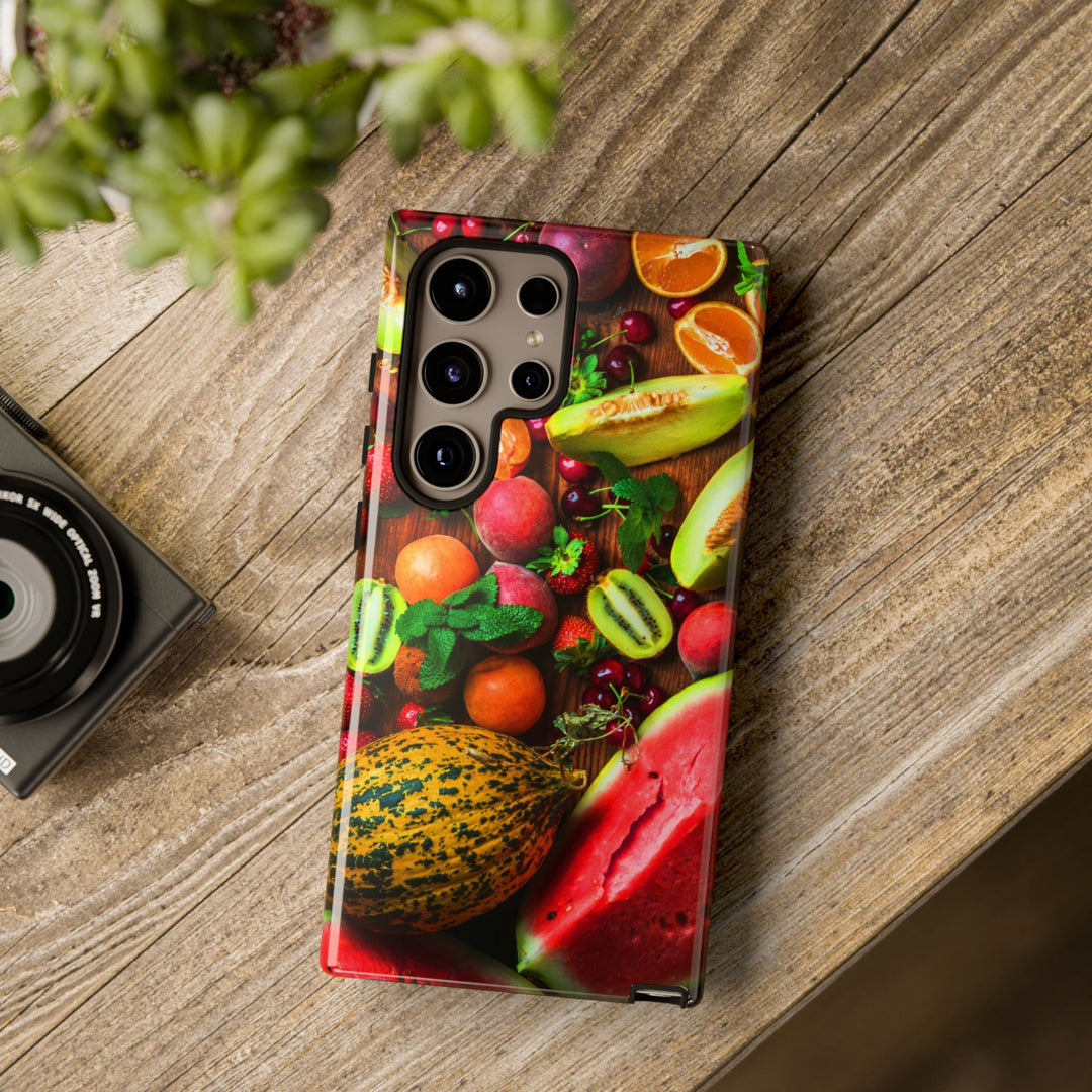Fall Fruit Collage Cute Phone Case for, Samsung Galaxy S24, S23, S22, S21, IPhone 16 Case | Iphone 15, Iphone 14, IPhone 13 Case Mom Dad Gift - Studio40ParkLane
