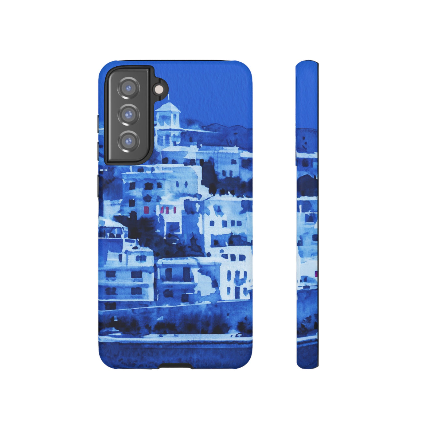 Impact Resistant, Greece House, Cute Phone Cases for Samsung S24, S23, S22, S21, IPhone 15 pro Iphone 14 pro Iphone 13 IPhone 12 Iphone 11