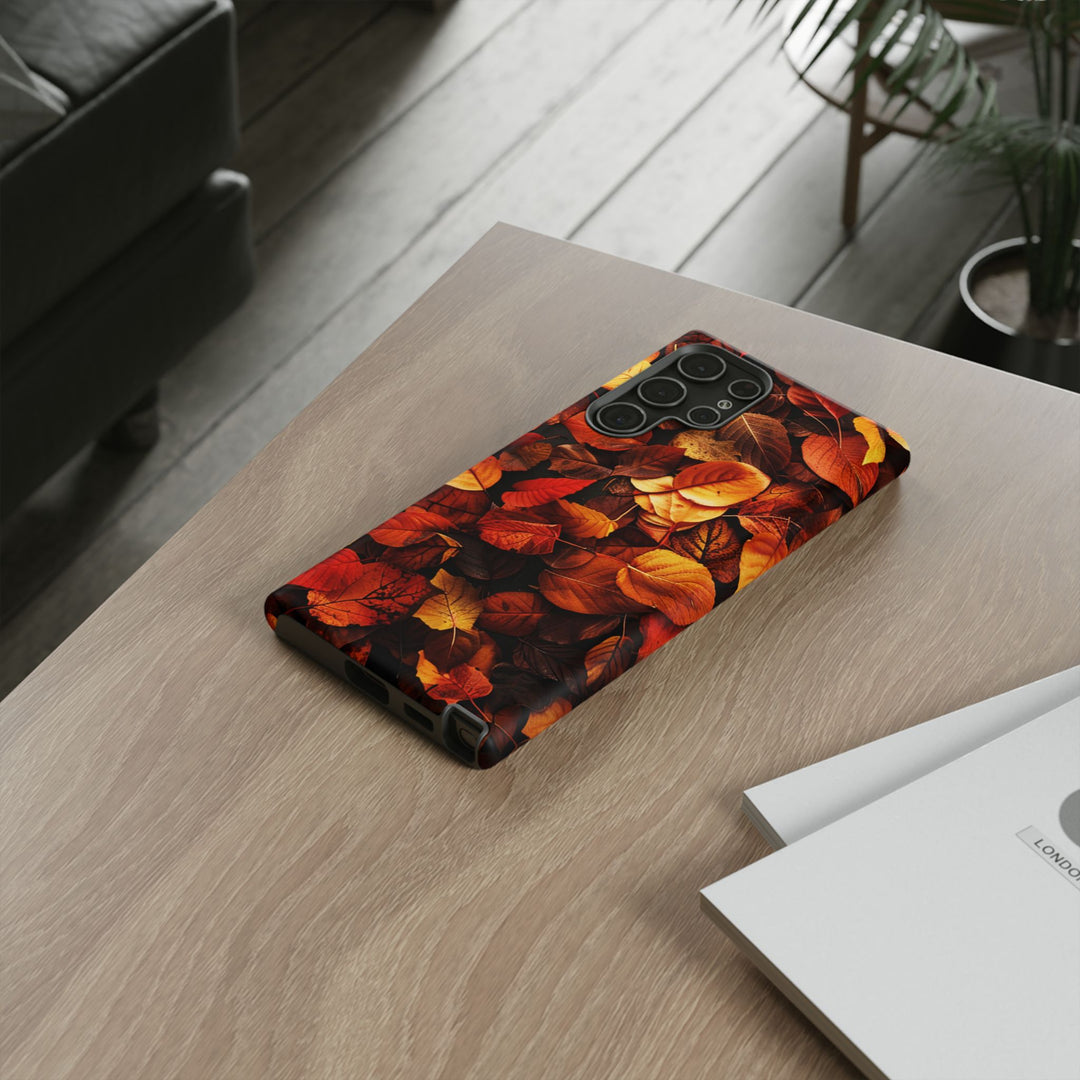 Autumn Fall Leaves Gift for Her Cute Phone Case for, Samsung Galaxy S24, S23, S22, S21, IPhone 16 Case | Iphone 15, Iphone 14, IPhone 13 Case - Studio40ParkLane