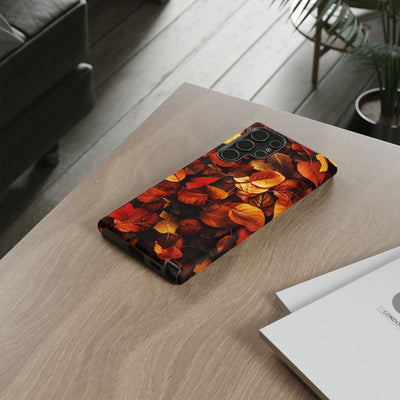 Autumn Fall Leaves Gift for Her Cute Phone Case for, Samsung Galaxy S24, S23, S22, S21, IPhone 16 Case | Iphone 15, Iphone 14, IPhone 13 Case