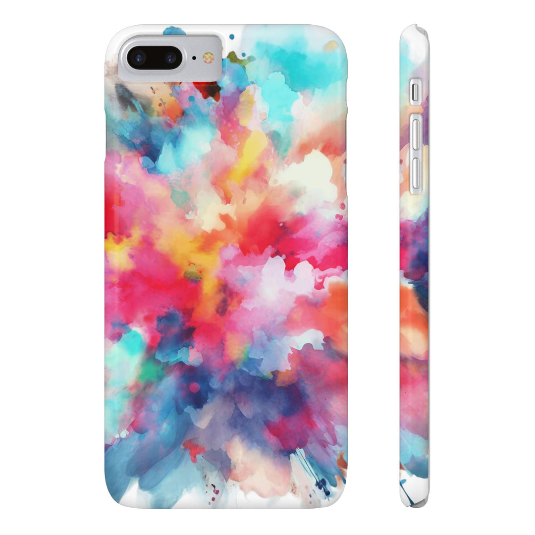 Slim Paint Splash Gift for Her Cute Phone Cases for Iphone 16 Pro Max | iPhone 15 Case | iPhone 15 Pro Max Case, Iphone 14, Iphone 14 Pro Max, Iphone 13 12 11 8 7 - Studio40ParkLane
