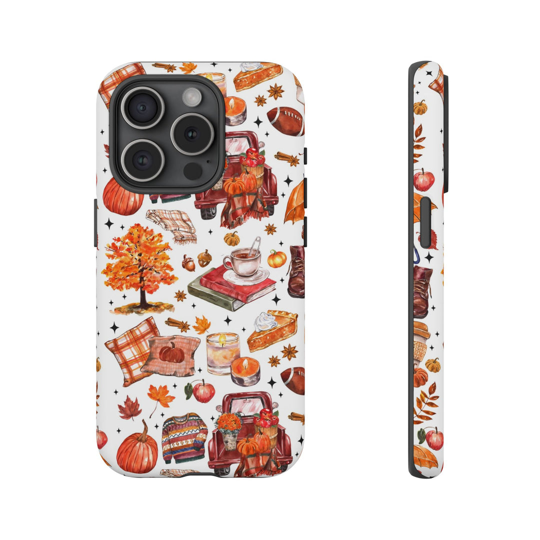 Cute Fall Phone Case Coquette Collage for, Samsung Galaxy S24, S23, S22, S21, IPhone 16 Case | Iphone 15, Iphone 14, IPhone 13 Case - Studio40ParkLane