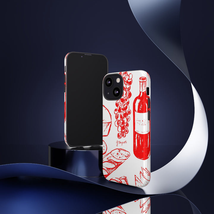 Impact Resistant, Italian French, Cute Phone Cases for Samsung S24, S23, S22, S21, IPhone 15 pro Iphone 14 pro Iphone 13 IPhone 12 Iphone 11 - Studio40ParkLane