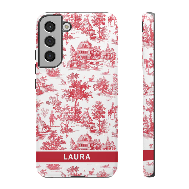 Premium Tough Personalized Initial Custom Gift Cute Phone Cases for Samsung Galaxy S24, S23, S22, S21 Plus, Ultra, Iphone 16, 15, 14 Pro Max - Studio40ParkLane