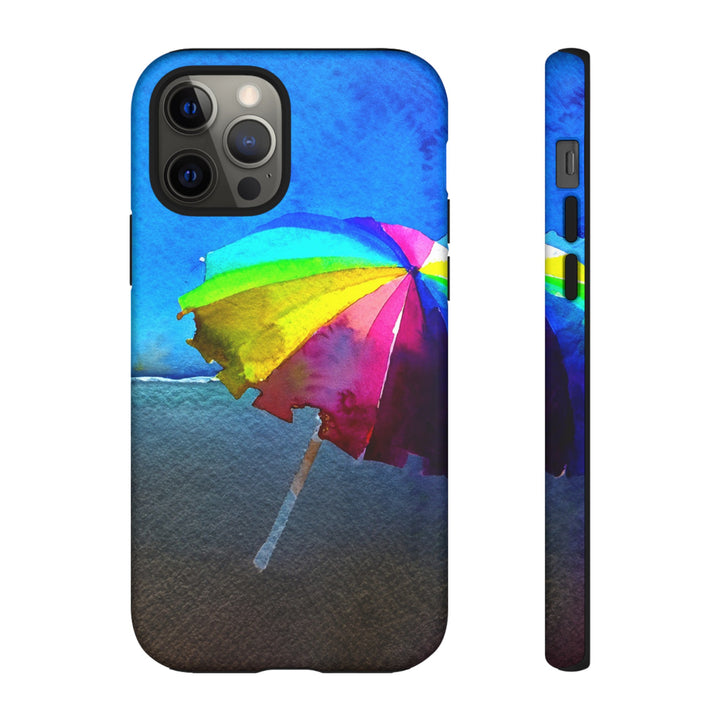Cute Samsung Case | Cool Iphone Case | Summer Colorful Beach Parasol, Samsung S24, S23, S22, S21, IPhone 15 Case | Iphone 14 Case, Iphone 13 Case - Studio40ParkLane