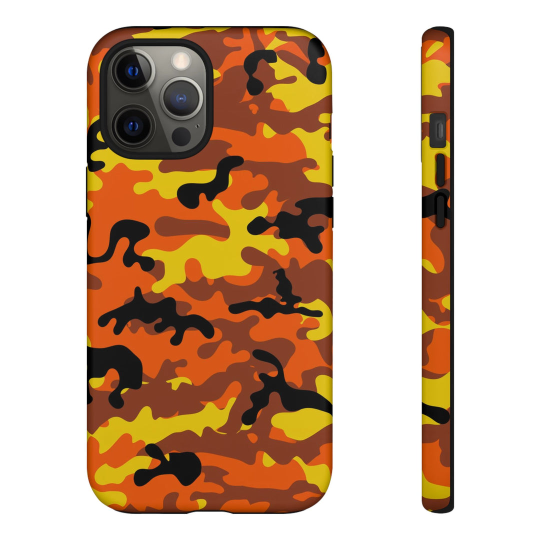 Impact Resistant, Fall camo Camouflage, Cute Phone Cases for Samsung S24, S23, S22, S21, IPhone 15 pro Iphone 14 pro Iphone 13 IPhone 12 Iphone 11 - Studio40ParkLane