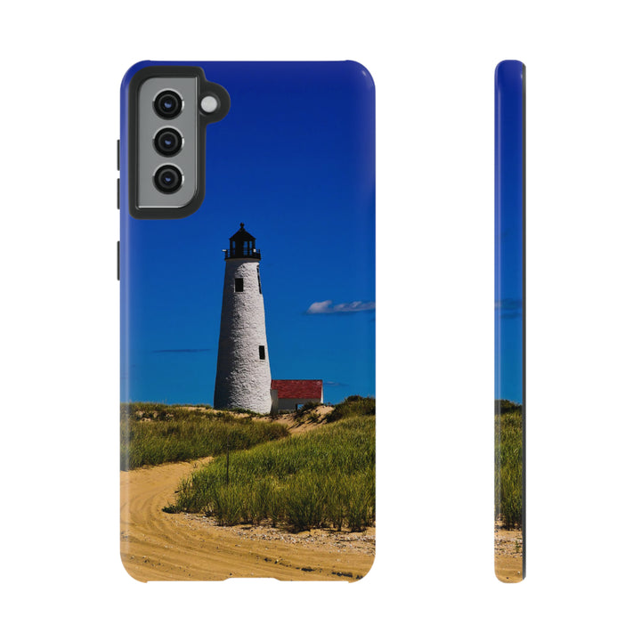 Cute Samsung Phone Case | Aesthetic Samsung Phone Case | Lighthouse Beach | Galaxy S23, S22, S21, S20 | Luxury Double Layer | Cool - Studio40ParkLane