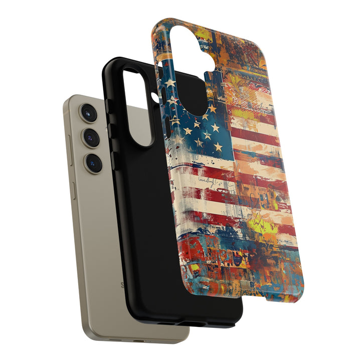 Impact Resistant, American Flag, Cute Phone Cases for Samsung S24, S23, S22, S21, IPhone 15 pro Iphone 14 pro Iphone 13 IPhone 12 Iphone 11 - Studio40ParkLane