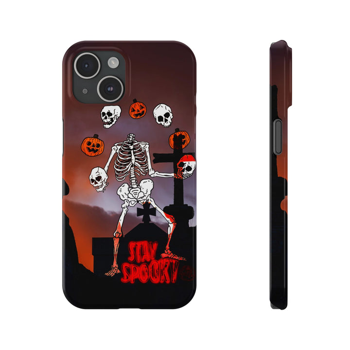 Slim Halloween Spooky Slim Cute Phone Cases for Iphone | iPhone 15 Case | iPhone 15 Pro Max Case, Iphone 14, Iphone 14 Pro Max, Iphone 13 - Studio40ParkLane