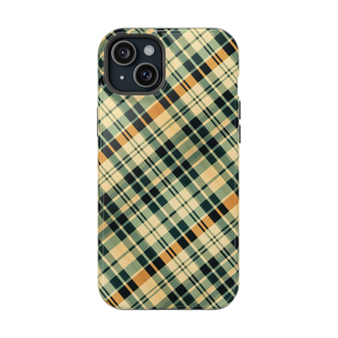 Checkered Plaid Magsafe Gift for Her Cute Phone Case for Iphone, | iPhone 16 | iPhone 15 Pro Max, Iphone 14 Pro Max, 13 12 11 10 9 8 7 - Studio40ParkLane