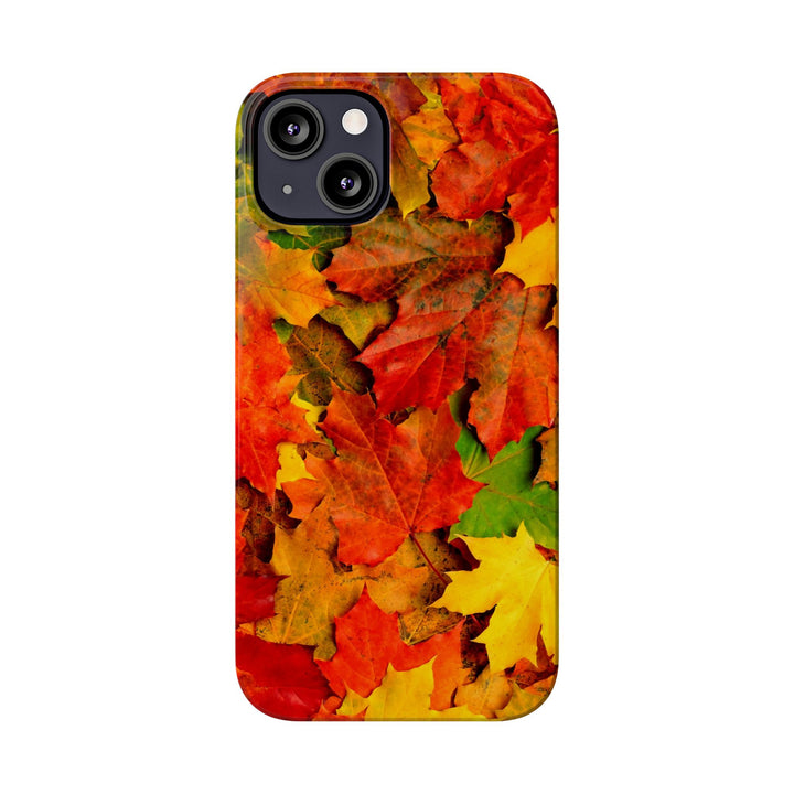 Slim Fall Leaves Slim Cute Phone Cases for Iphone | iPhone 15 Case | iPhone 15 Pro Max Case, Iphone 14, Iphone 14 Pro Max, Iphone 13 - Studio40ParkLane