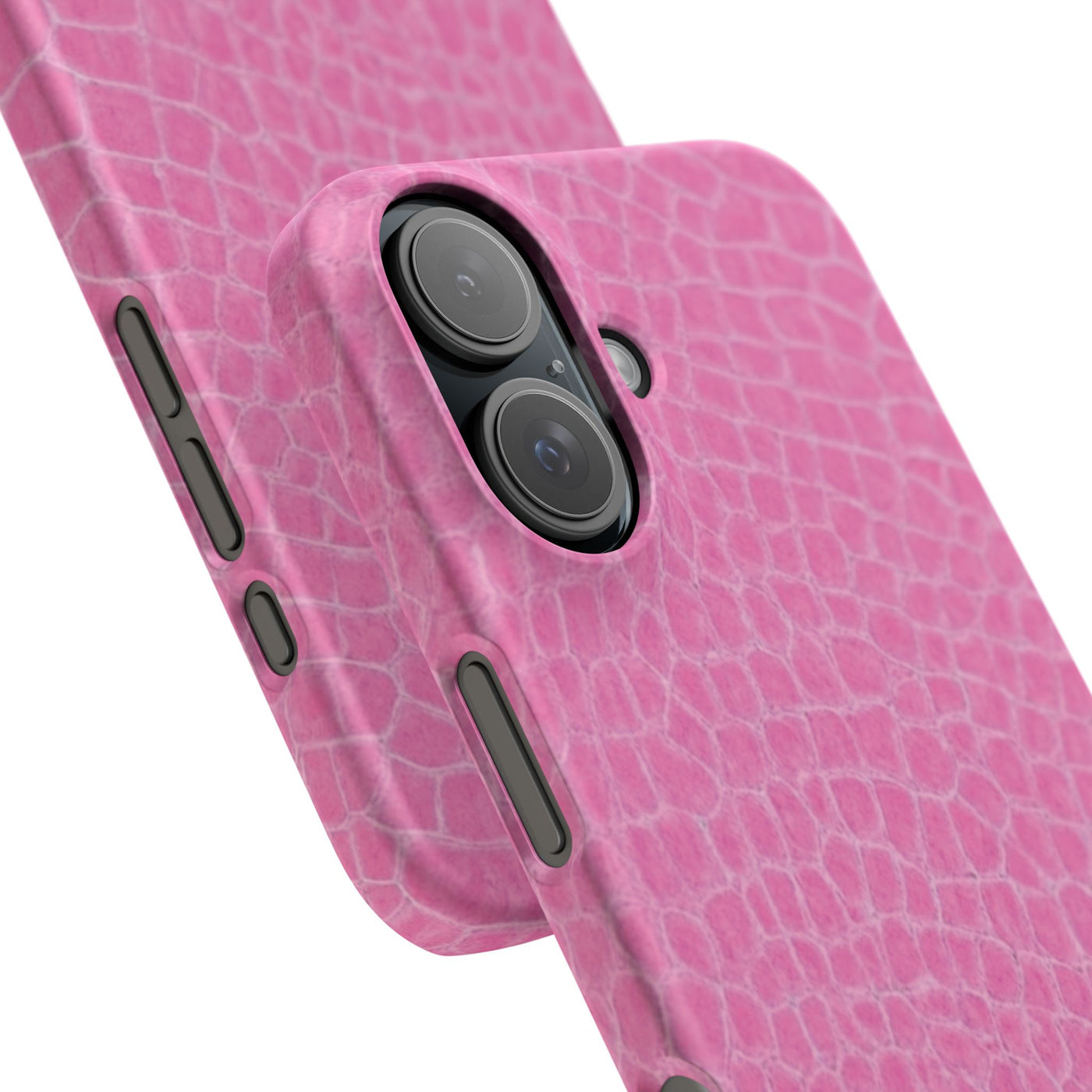 Snap Non Leather Pink Color Pattern Gift for Her Cute Phone Cases for Samsung Galaxy S24, S23, S22, S21, S20, Plus, Ultra, Iphone 16, 15, 14, Pro and Max - Studio40ParkLane