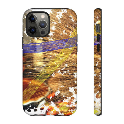 Impact Resistant, Pecan Pie Abstract, Cute Phone Cases for Samsung S24, S23, S22, S21, IPhone 15 pro Iphone 14 pro Iphone 13 IPhone 12 Iphone 11