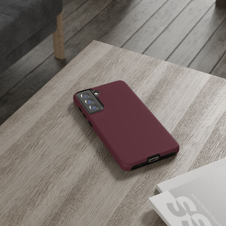 Premium Tough Burgundy Maroon Red Gift for Her Cute Phone Cases for Samsung S25 S24, S23, S22, S21, Iphone, 16, 15, 14, 13 Pro Max Ultra - Studio40ParkLane