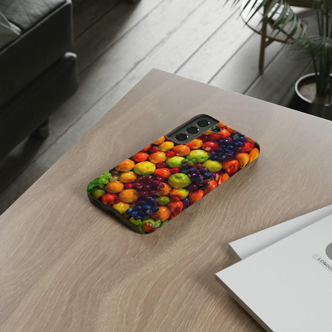 Impact Resistant, Fall Fruit, Cute Phone Cases for Samsung S24, S23, S22, S21, IPhone 15 pro Iphone 14 pro Iphone 13 IPhone 12 Iphone 11 - Studio40ParkLane