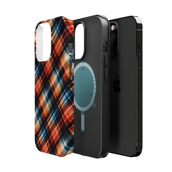 Checkered Plaid Magsafe Gift for Her Cute Phone Case for Iphone, | iPhone 16 | iPhone 15 Pro Max, Iphone 14 Pro Max, 13 12 11 10 9 8 7 - Studio40ParkLane