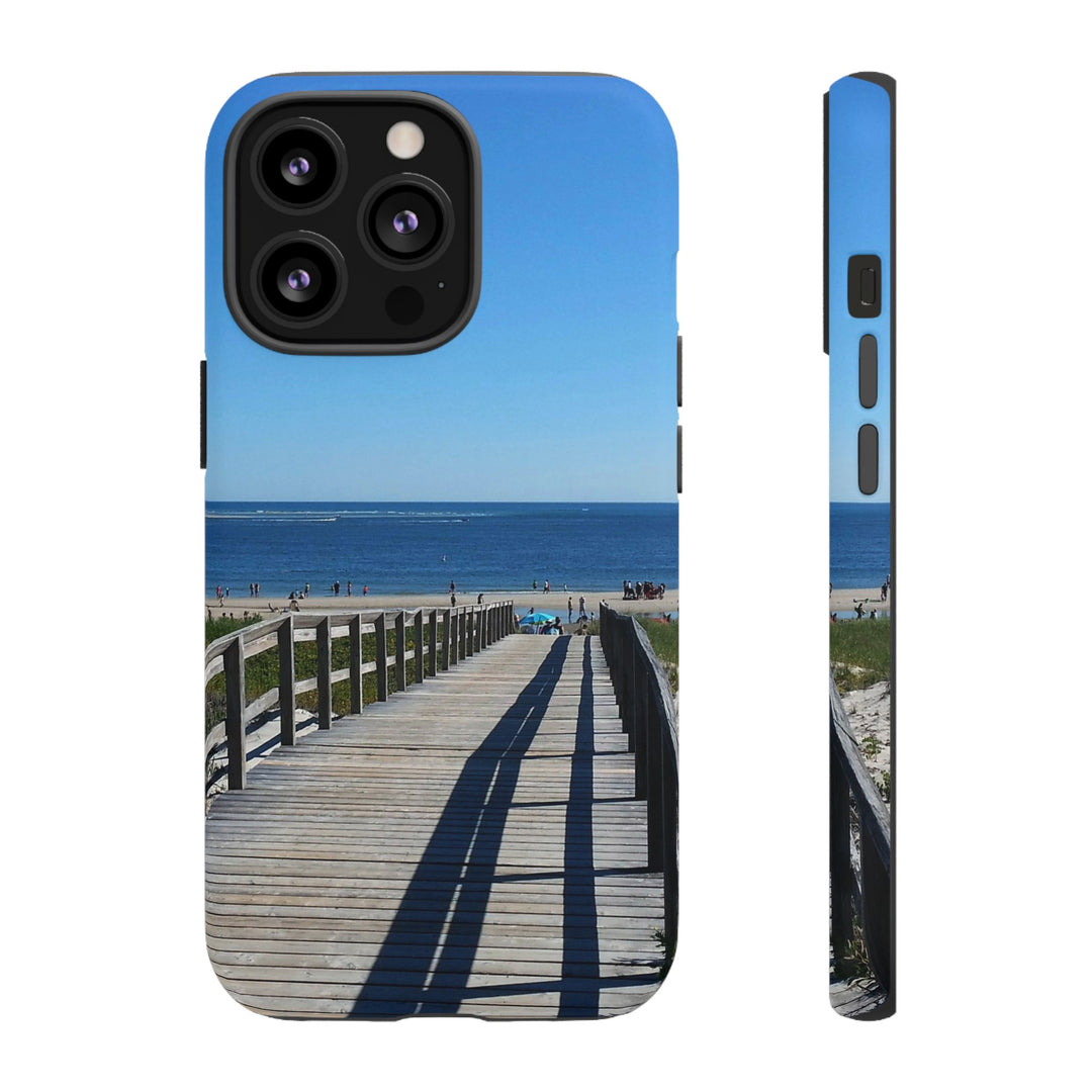 Cute Samsung Case | Cool Iphone Case | Summer Beach Walk, Samsung S24, S23, S22, S21, IPhone 15 Case | Iphone 14 Case, Iphone 13 Case - Studio40ParkLane