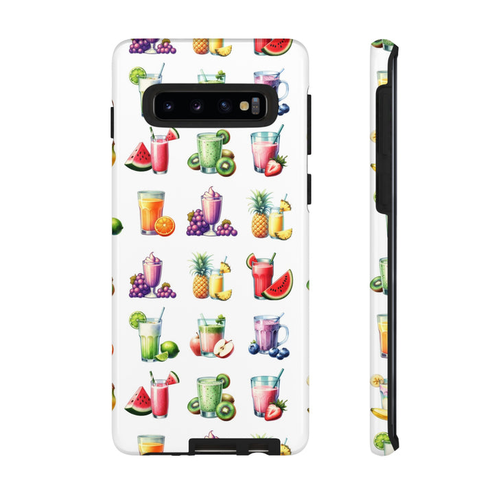 Cute Samsung Case | Cool Iphone Case | Tropical Summer Fruit Cocktail, Samsung S24, S23, S22, S21, IPhone 15 Case | Iphone 14 Case, Iphone 13 Case - Studio40ParkLane