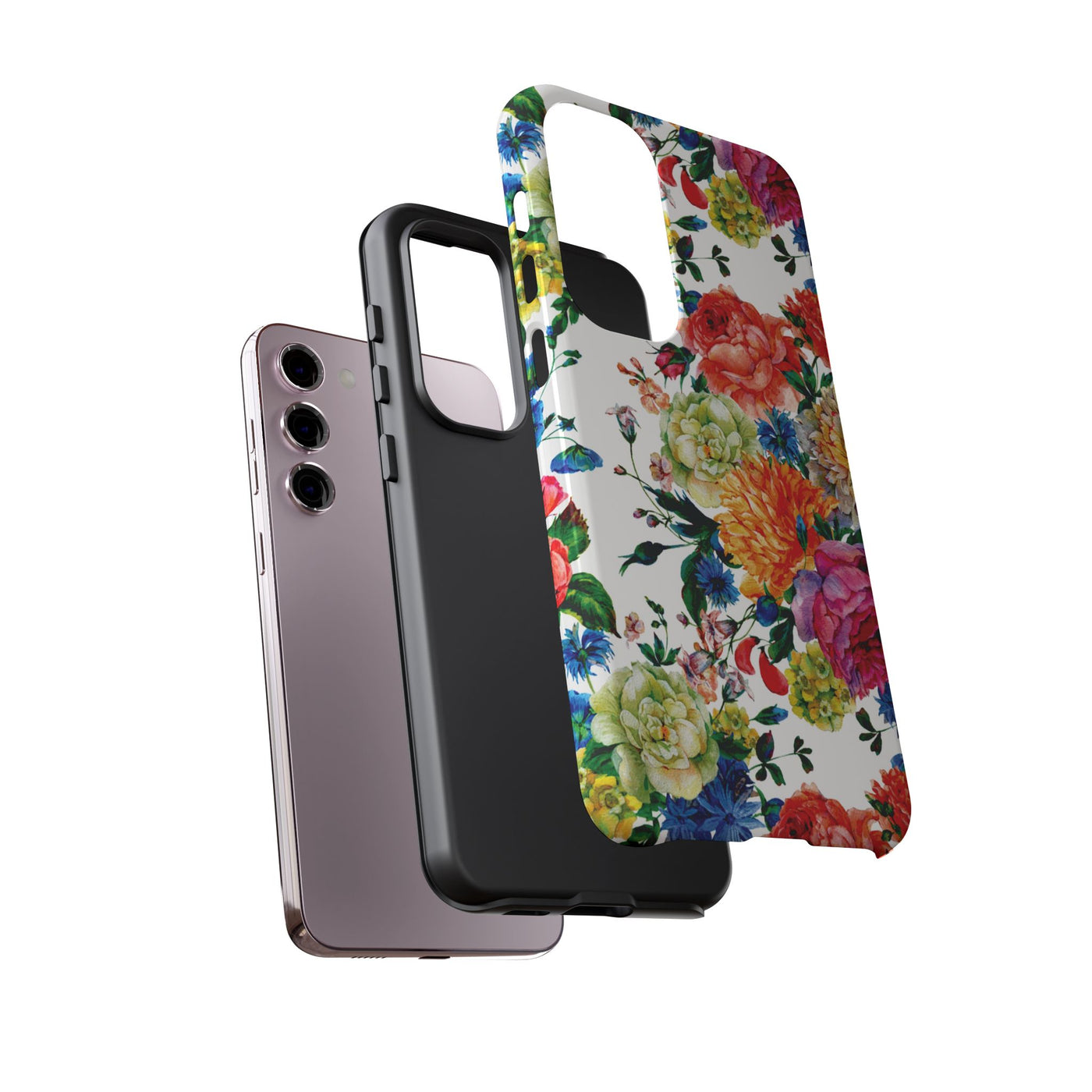 Premium Tough Spring Flowers Cute Phone Cases for Samsung S24, S23, S22, S21, S20, Plus and Ultra, Iphone 16 Pro Max,15, 14, 13, 12, 11, 10 - Studio40ParkLane