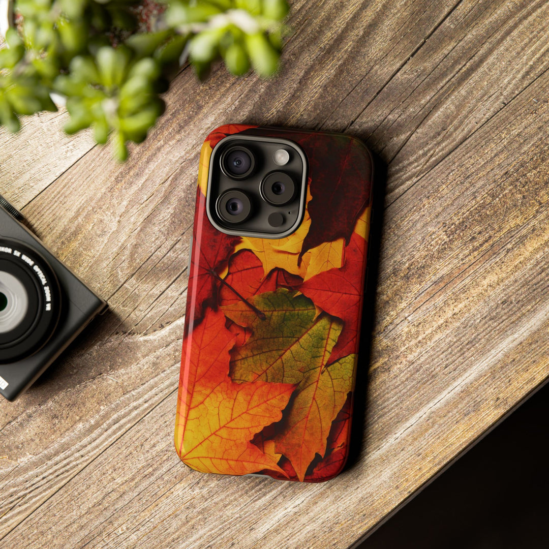 Autumn Fall Leaves Gift Cute Phone Case for, Samsung Galaxy S24, S23, S22, S21, IPhone 16 Case | Iphone 15, Iphone 14, IPhone 13 Case Mom Dad Gift - Studio40ParkLane