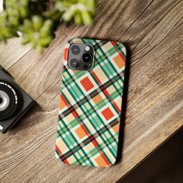 Slim Checkered Plaid Gift for Her Cute Phone Cases for Iphone 16 Pro Max | iPhone 15 Case | iPhone 15 Pro Max Case, Iphone 14, 13, 12, 11, 10, 8, 7 - Studio40ParkLane