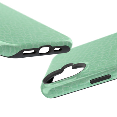 Non Leather Mint Color Pattern Magsafe Cute Phone Case for Iphone Gift for Her, | iPhone 15 Case | iPhone 15 Pro Max Case, Iphone 14, Iphone 14 Pro Max, Iphone 13, Iphone 16 - Studio40ParkLane