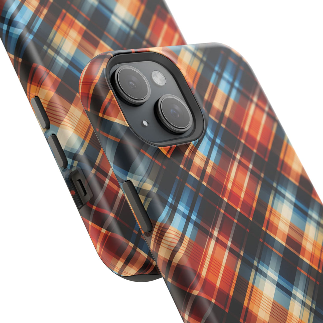 Checkered Plaid Magsafe Gift for Her Cute Phone Case for Iphone, | iPhone 16 | iPhone 15 Pro Max, Iphone 14 Pro Max, 13 12 11 10 9 8 7 - Studio40ParkLane