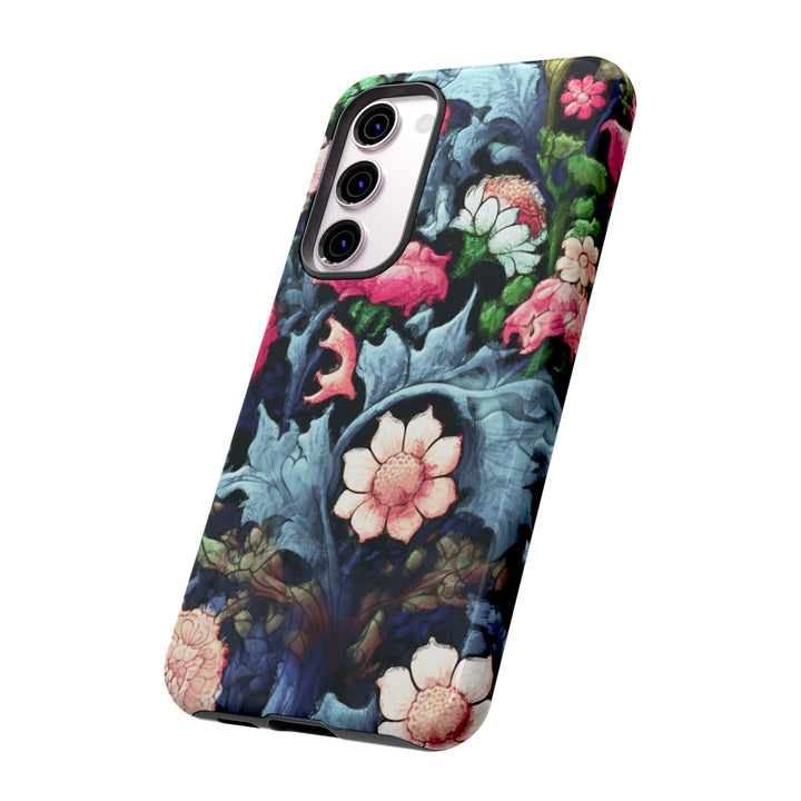 Cute Samsung Phone Case | Aesthetic Samsung Phone Case | Galaxy S23, S22, S21, S20 | Luxury Double Layer | Cool Flowers Design Floral - Studio40ParkLane