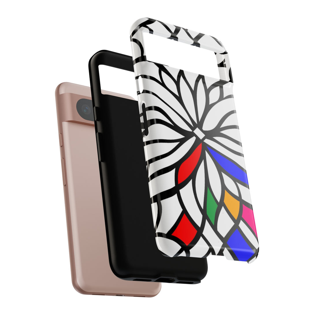 Impact Resistant, Colored Mosaic, Cute Phone Cases for Samsung S24, S23, S22, S21, IPhone 15 pro Iphone 14 pro Iphone 13 IPhone 12 Iphone 11 - Studio40ParkLane