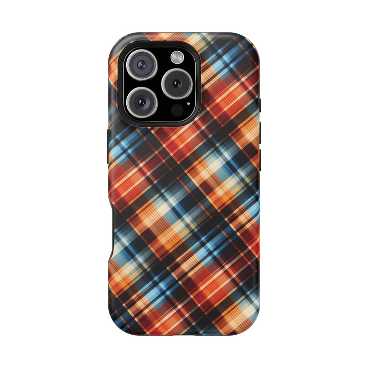 Checkered Plaid Magsafe Gift for Her Cute Phone Case for Iphone, | iPhone 16 | iPhone 15 Pro Max, Iphone 14 Pro Max, 13 12 11 10 9 8 7 - Studio40ParkLane