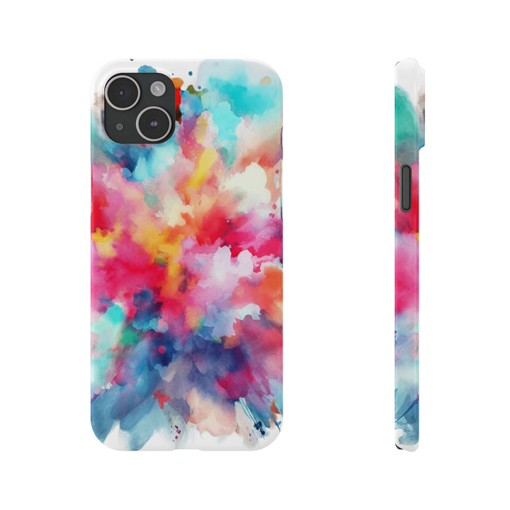 Slim Paint Splash Gift for Her Cute Phone Cases for Iphone 16 Pro Max | iPhone 15 Case | iPhone 15 Pro Max Case, Iphone 14, Iphone 14 Pro Max, Iphone 13 12 11 8 7 - Studio40ParkLane