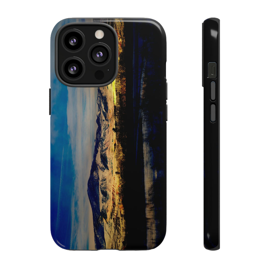 Cute IPhone Case | iPhone 15 Case | iPhone 15 Pro Max Case, Iphone 14 Case, Iphone 14 Pro Max Case IPhone Case for Traveler, Snowy Mountain Night - Studio40ParkLane
