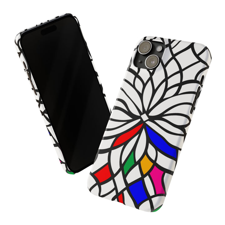Slim Cute Phone Cases for Iphone | iPhone 15 Case | iPhone 15 Pro Max Case, Iphone 14, Iphone 14 Pro Max, Iphone 13, Colored Spider Web - Studio40ParkLane