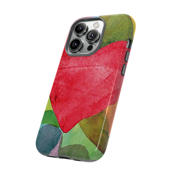 Cute IPhone Case | iPhone 15 Case | iPhone 15 Pro Max Case, Iphone 14 Case, Iphone 14 Pro Max Case IPhone Case for Art Lovers, Red Heart - Studio40ParkLane