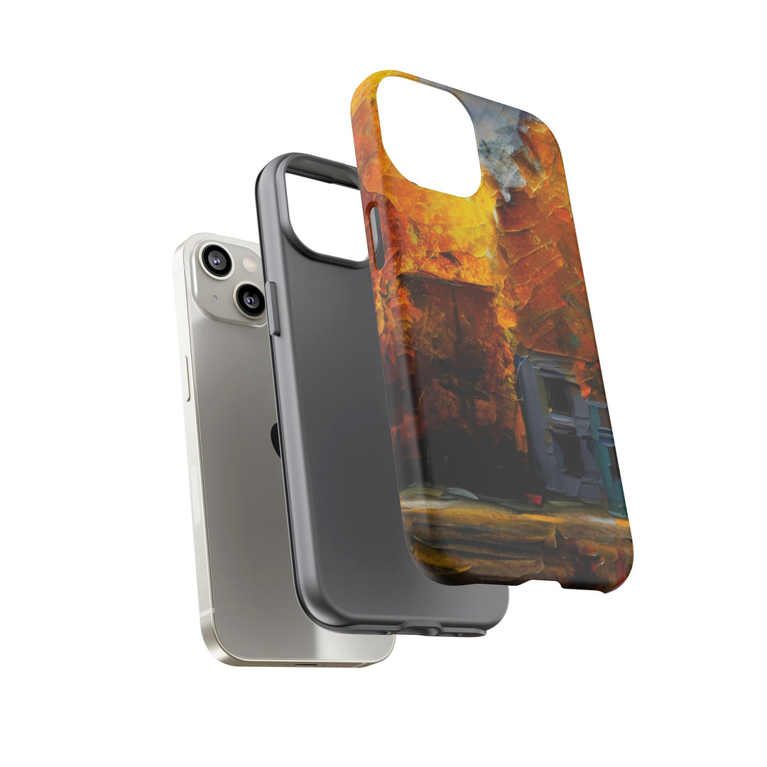 Impact Resistant, Fall Leaves Oil Painting, Cute Phone Cases for Samsung S24, S23, S22, S21, IPhone 15 pro Iphone 14 pro Iphone 13 IPhone 12 Iphone 11 - Studio40ParkLane