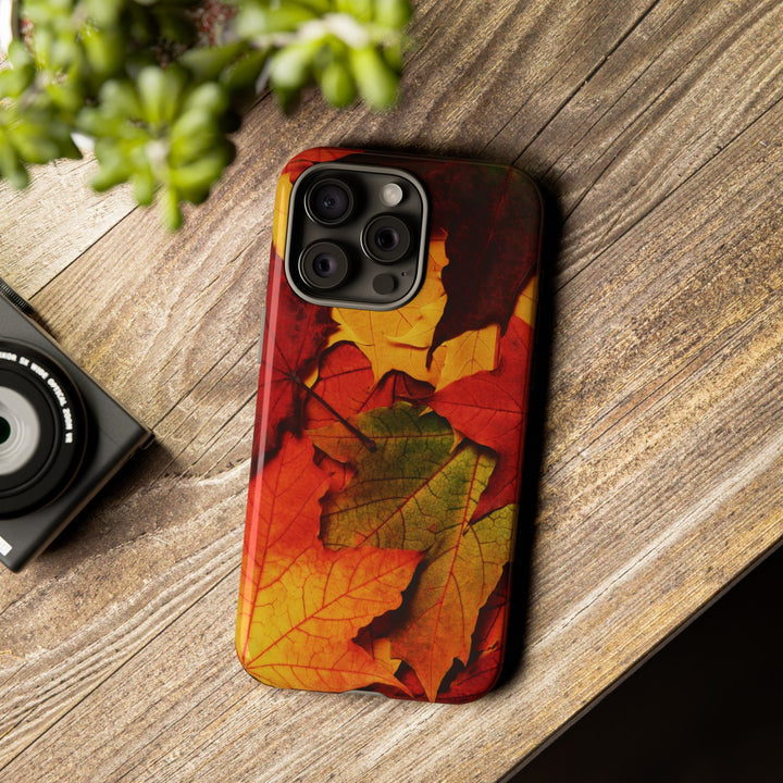 Autumn Fall Leaves Gift Cute Phone Case for, Samsung Galaxy S24, S23, S22, S21, IPhone 16 Case | Iphone 15, Iphone 14, IPhone 13 Case Mom Dad Gift - Studio40ParkLane