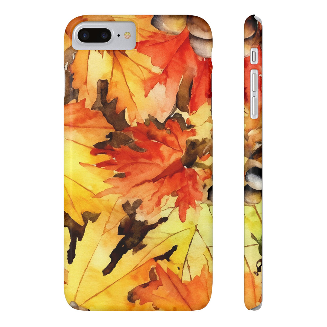 Slim Fall Leaves Slim Cute Phone Cases for Iphone | iPhone 15 Case | iPhone 15 Pro Max Case, Iphone 14, Iphone 14 Pro Max, Iphone 13 - Studio40ParkLane
