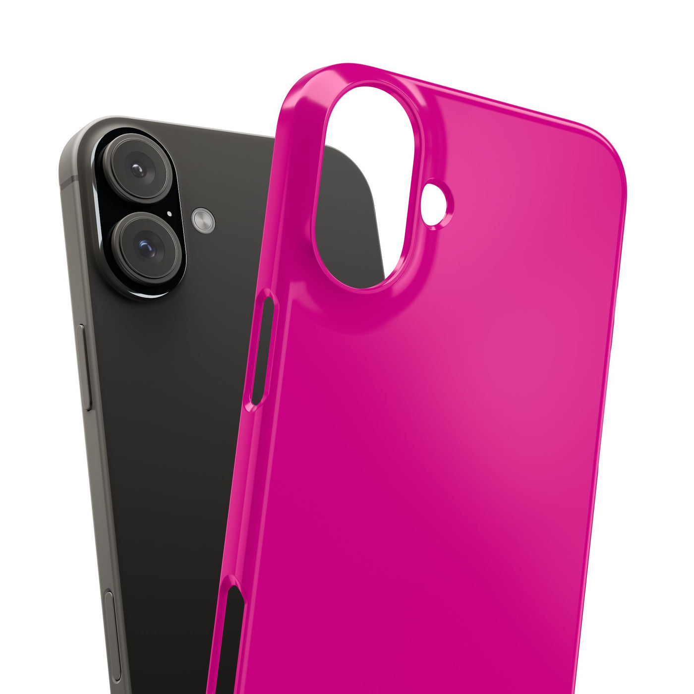 Slim Cute Bright Pink Phone Cases for Iphone 16 | iPhone 15 Case | iPhone 15 Pro Max Case, Iphone 14, Iphone 14 Pro Max, Iphone 13